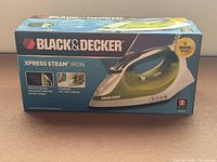 Retail box front showing brand, model and features