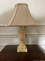 Lamp front view unlit