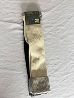 Front of retail-packaged 2-pack socks