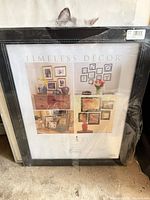 Front view of sealed black 16×20 frame with Timeless Decor insert