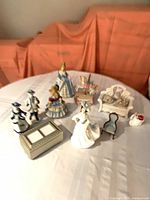 Group shot of all items on table