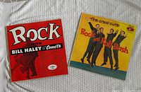 Front covers of both LPs