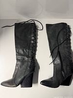 Full pair of boots showing overall design