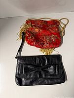 Both handbags overview