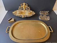 All six desk items overview