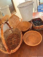 All six baskets grouped