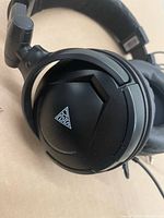 Close-up of left ear cup with Gamdias logo