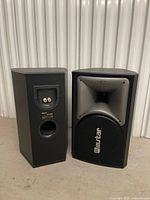 Pair of Winstar SP-580 speakers front and rear view