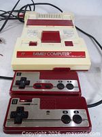 Top view of console with both controllers