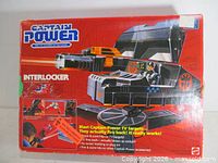 Front of sealed Captain Power Interlocker box