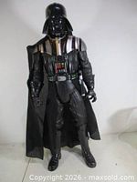 Front view of 20-inch Darth Vader figure with cape and armour details visible