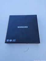 Top view of the drive showing Samsung branding and overall wear