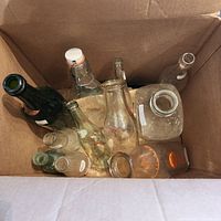 Top view of box showing all bottles