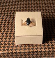 Ring on display box front view