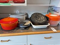 Group shot of all items on countertop