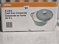 Retail box showing brand, model and capacity