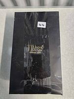 Vibhsa branded black box containing napkin rings