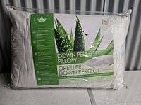 Sealed Down Perfect pillow package front view