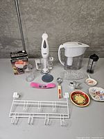 All items displayed on table for overview
