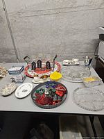 All items on table overview