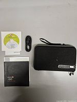 GPS accessories, case, CD, manual, USB cable overview
