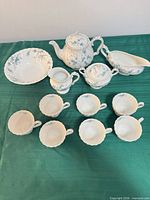 Group shot showing all 13 pieces