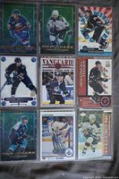 Front views of first 9 cards in sleeve