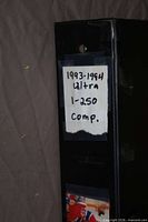 Binder spine label reading "1993-1994 Ultra 1-250 Comp."