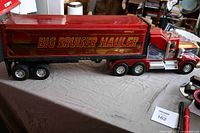 Full view of Buddy L Big Bruiser Hauler semi-truck with trailer