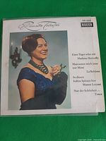 Front sleeve of Renata Tebaldi Decca VD 532 EP