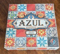 Front of sealed Azul board game box