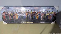 Front view of sealed panoramic NASCAR Class of 2003 laminated photo
