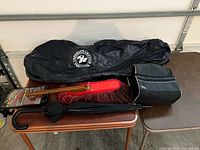 Overview of all items on table