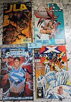 Group shot of all four comic book covers