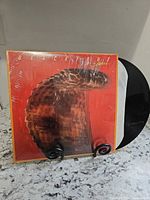 Front cover in shrink with vinyl partially visible