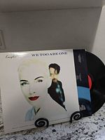 Front sleeve with vinyl partially removed