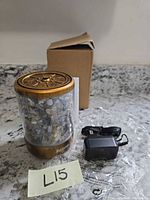 Diffuser complete with stone chip exterior, power adapter and box