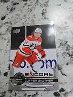 Front of Upper Deck Encore Cutter Gauthier card