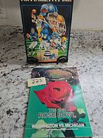 Cover of both programs displayed