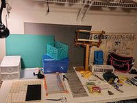 Overall view of entire lot on tabletop