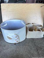 Both organizers side by side for size and style comparison