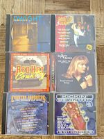 All six CD fronts visible in grid layout