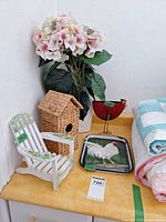 group shot of all six items on tabletop