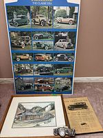 Overall view of all four items in the lot