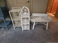 Group shot of all five wicker items