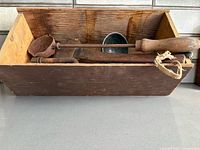 Overall view of drawer filled with tools