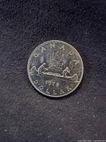 Voyageur reverse, year and denomination visible