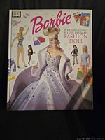Front cover of Barbie visual guide book
