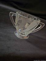 front view showing handles and swirl texture