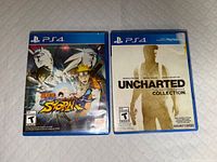 Front view of both PS4 game cases